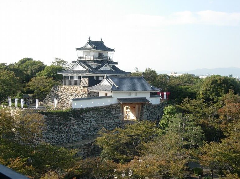 浜松城、天守門、天守