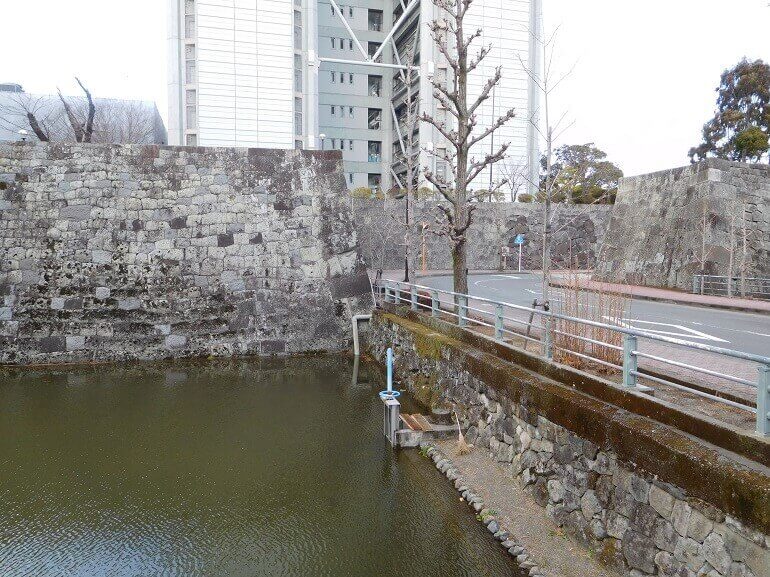 駿府城、追手門跡