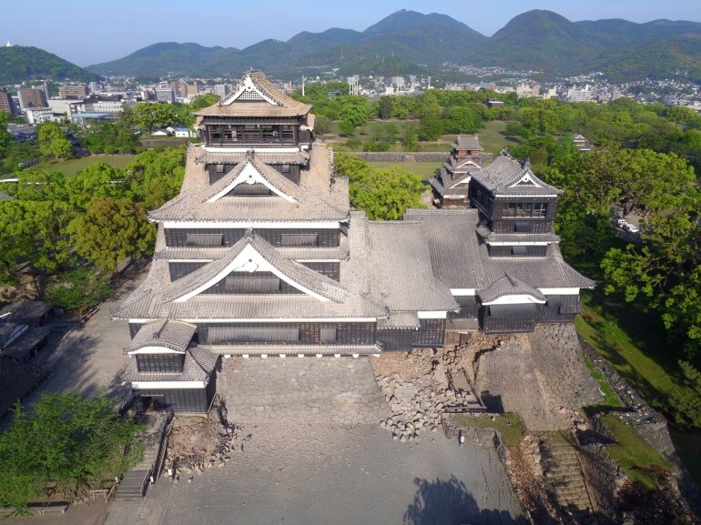 熊本城、被害、被災、寄附