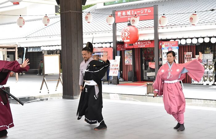 熊本城、おもてなし武将隊、加藤清正、パフォーマンス