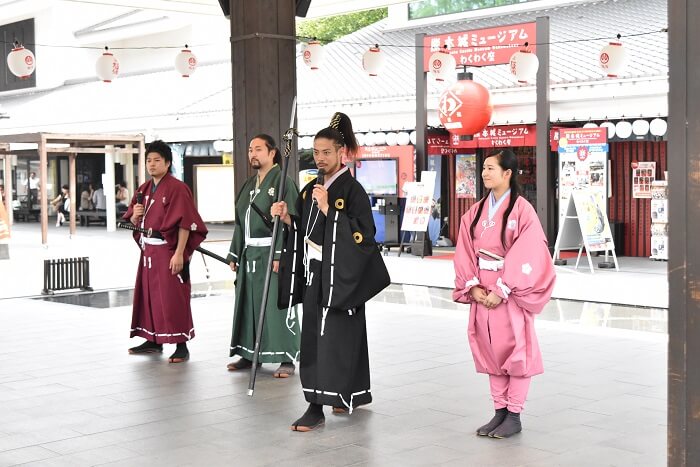 熊本城、おもてなし武将隊、トーク