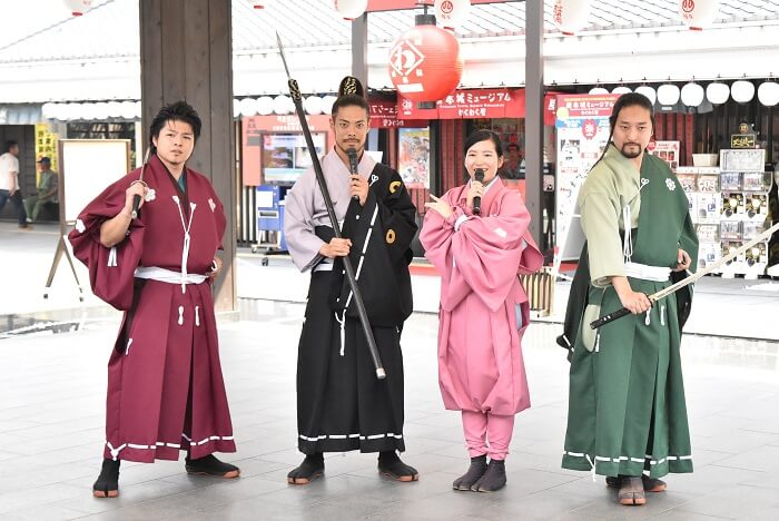 熊本城、おもてなし武将隊
