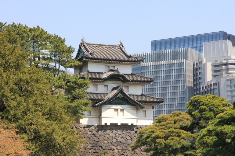 江戸城、富士見櫓、天守、代用