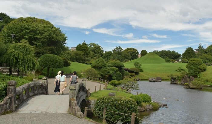 水前寺成趣園、成趣園十景、熊本城