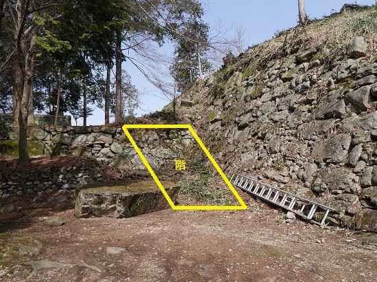 安土城、遺構