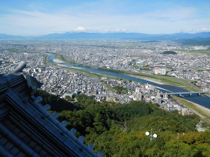 岐阜城、山頂