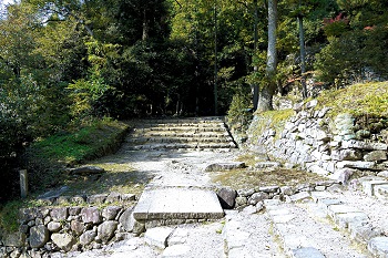 伝羽柴邸、安土城、櫓門跡