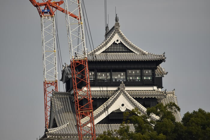 熊本城、大天守、鯱