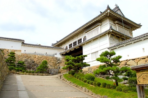 姫路城、枡形構造