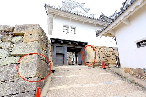 姫路城、備前門