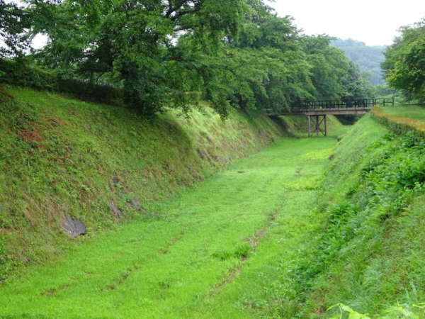 九戸城の堀