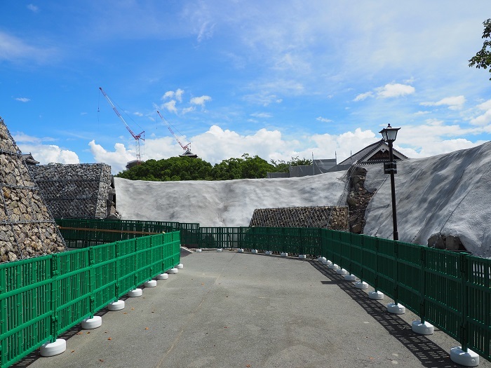 熊本城、石垣