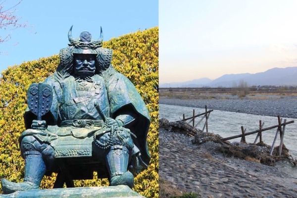 武田信玄,信玄堤,竜王堤