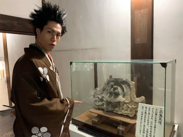 犬山城、鬼瓦