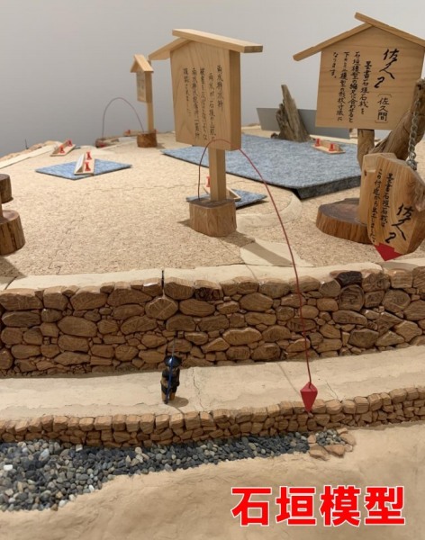 小牧山城、模型