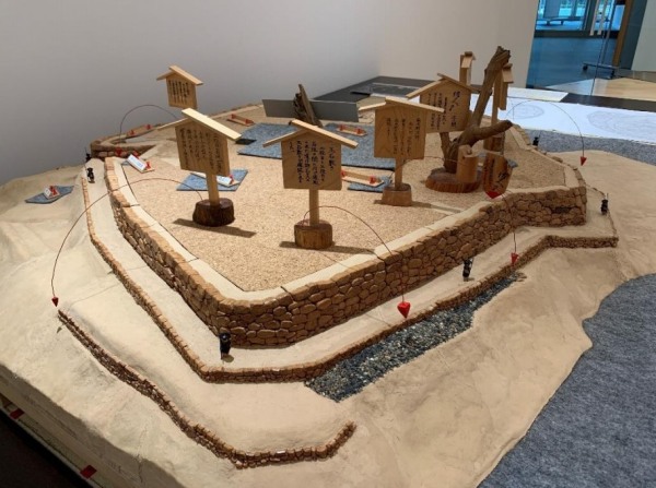 小牧山城、模型