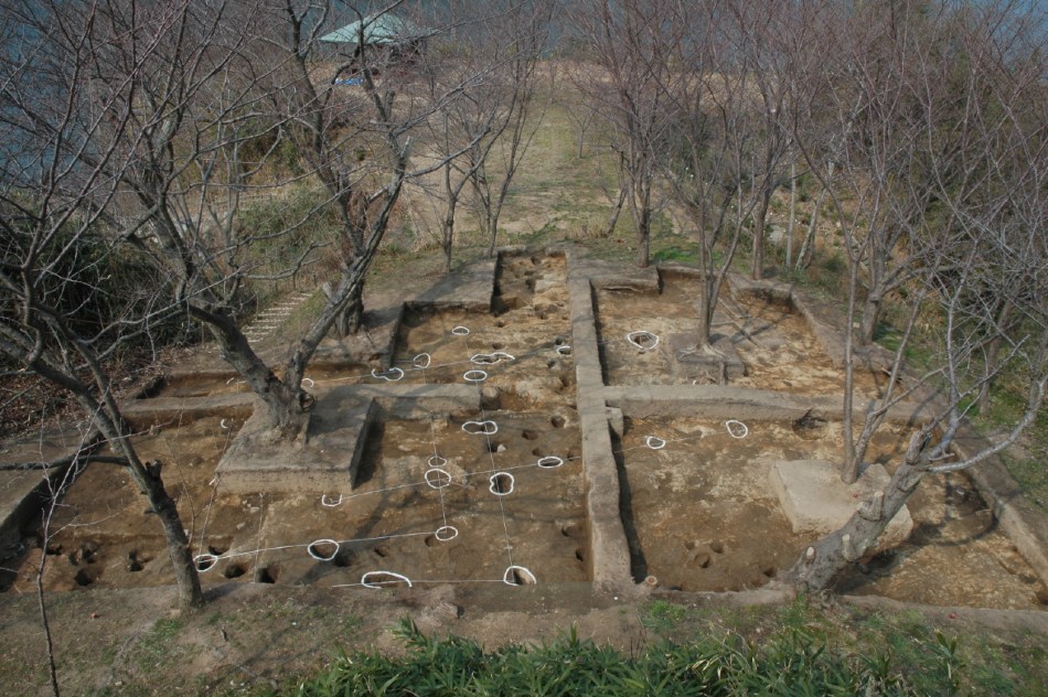 能島城、二の丸、発掘