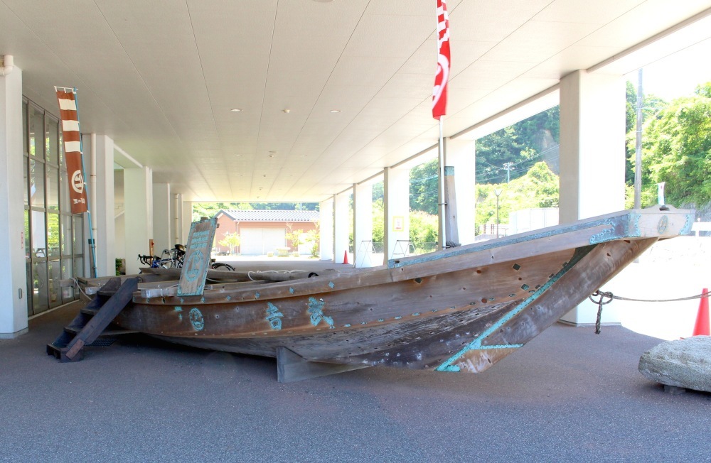 能島城、村上海賊ミュージアム、小早船の模型