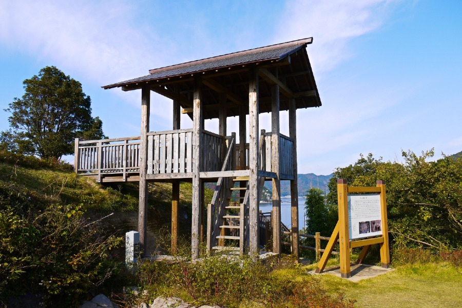 長浜城、通路