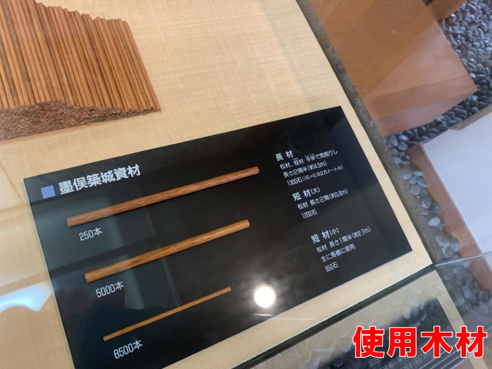 前田慶次、墨俣城、木材