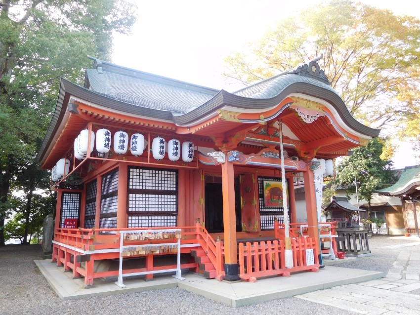 明智光秀、御霊神社