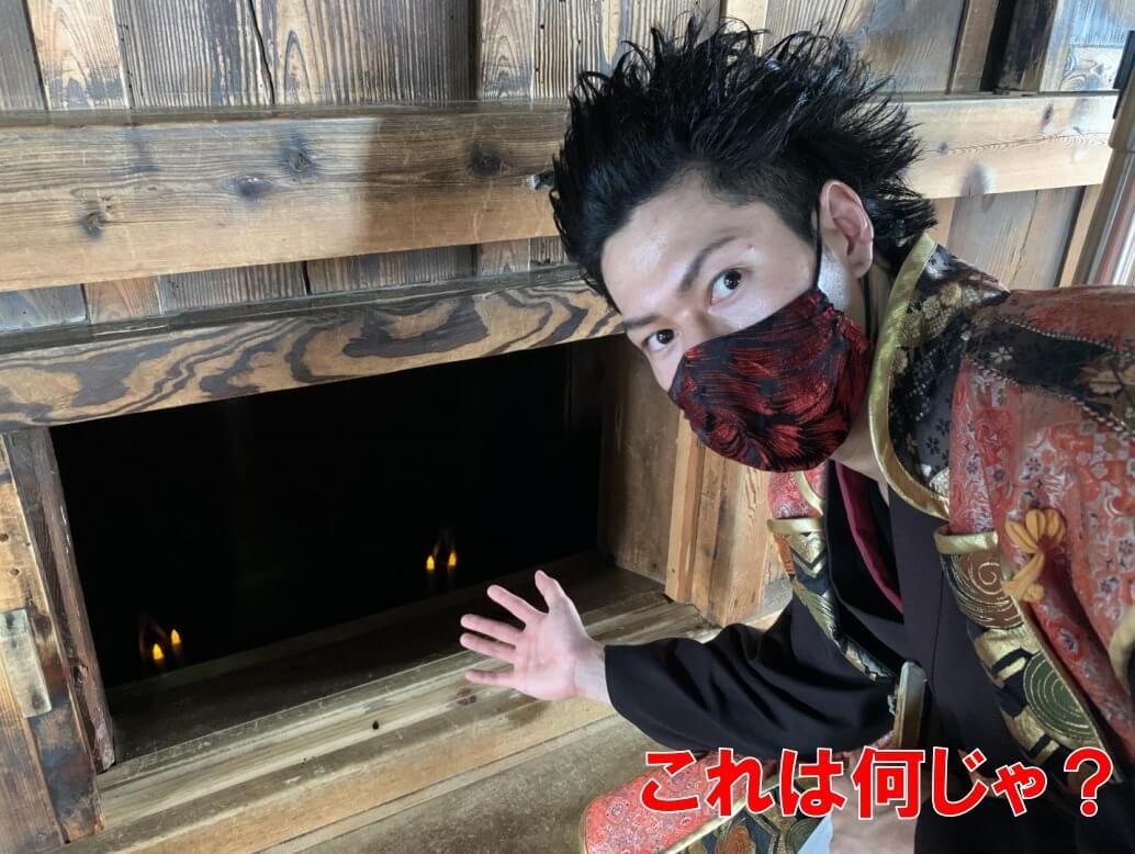 彦根城、天守閣、破風