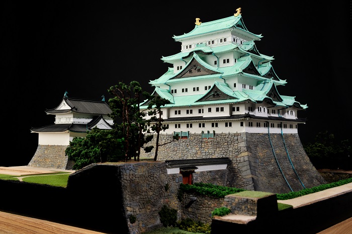 中上義邦、名古屋城の模型