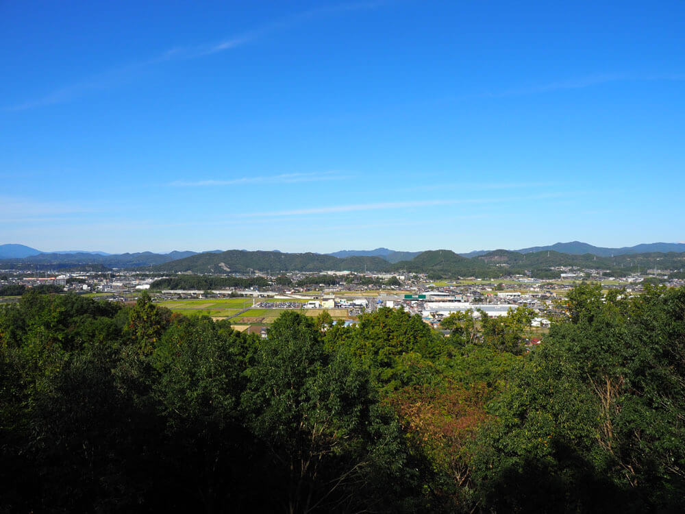 明智長山城