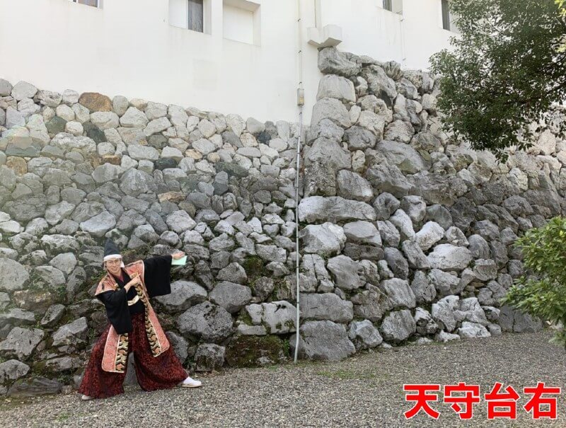 前田慶次、大垣城、天守台石垣