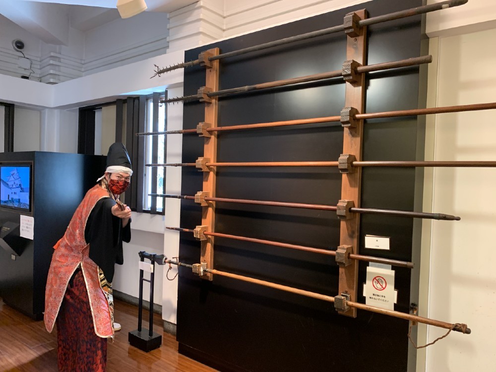 大垣城、天守、展示、武具馬具