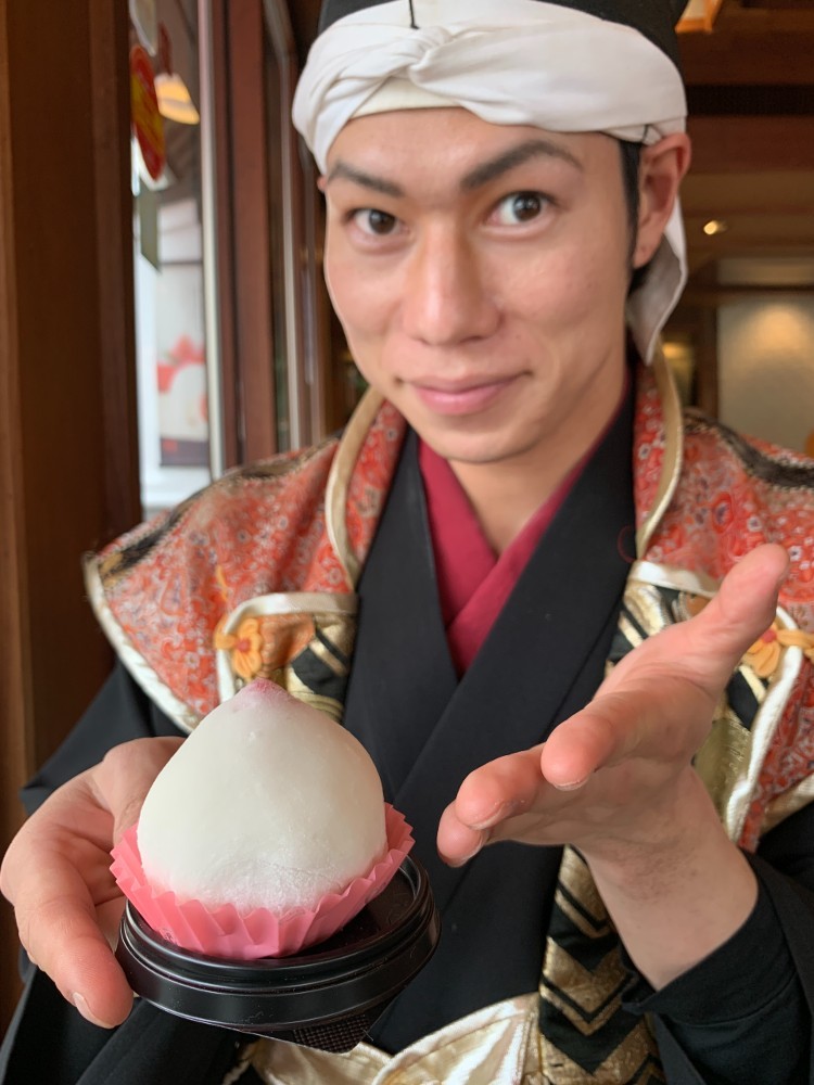 大垣城、金蝶園総本家、華かがりのいちご餅