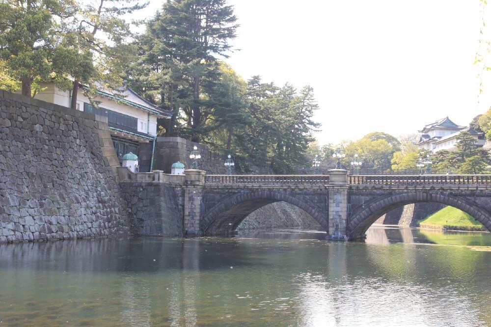 江戸城二重橋と西の丸大手門