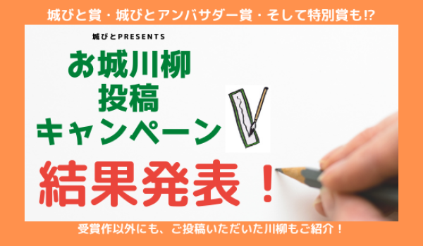 お城川柳,発表