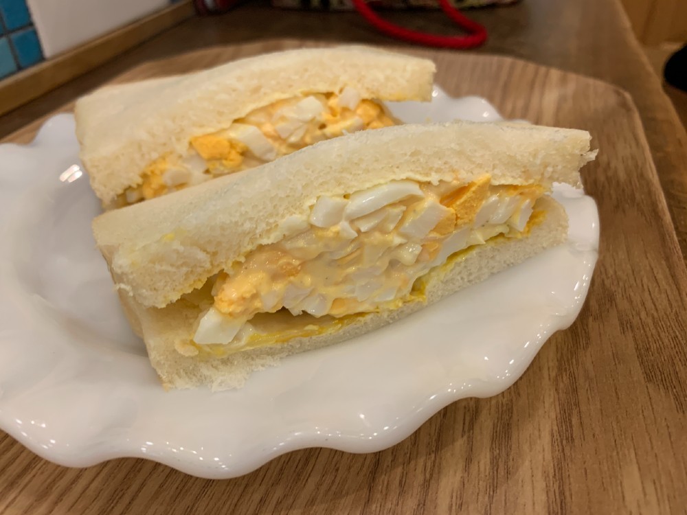 garden mamaガーデンママ、卵サンド