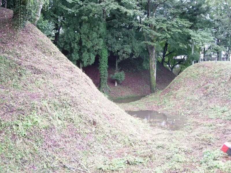 長篠城空堀