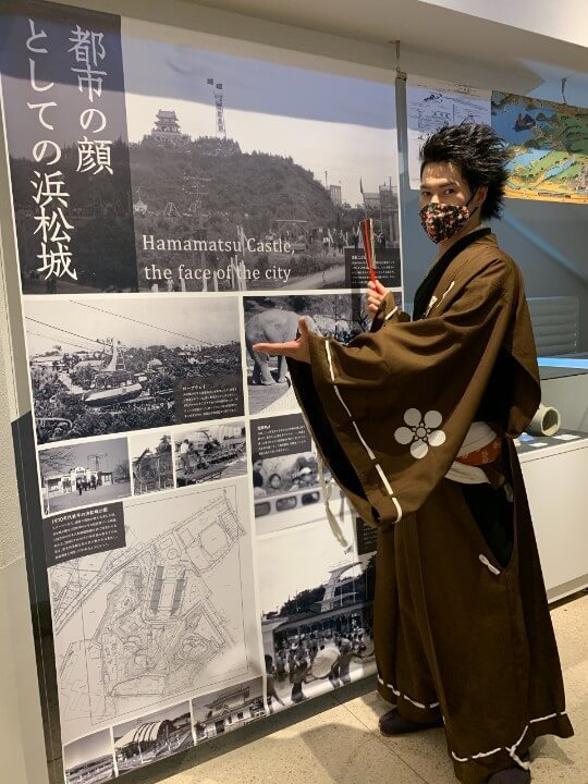 浜松城、天守内部