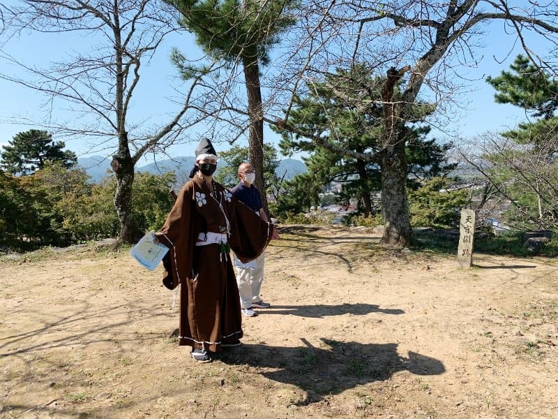 松坂城、天守閣跡