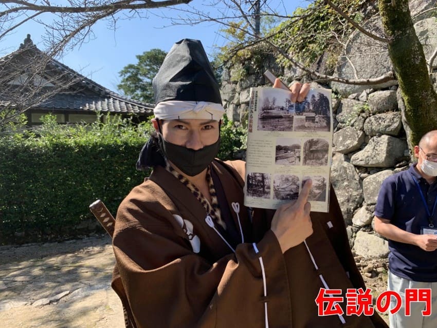 松坂城、本丸、蒲生城追手門