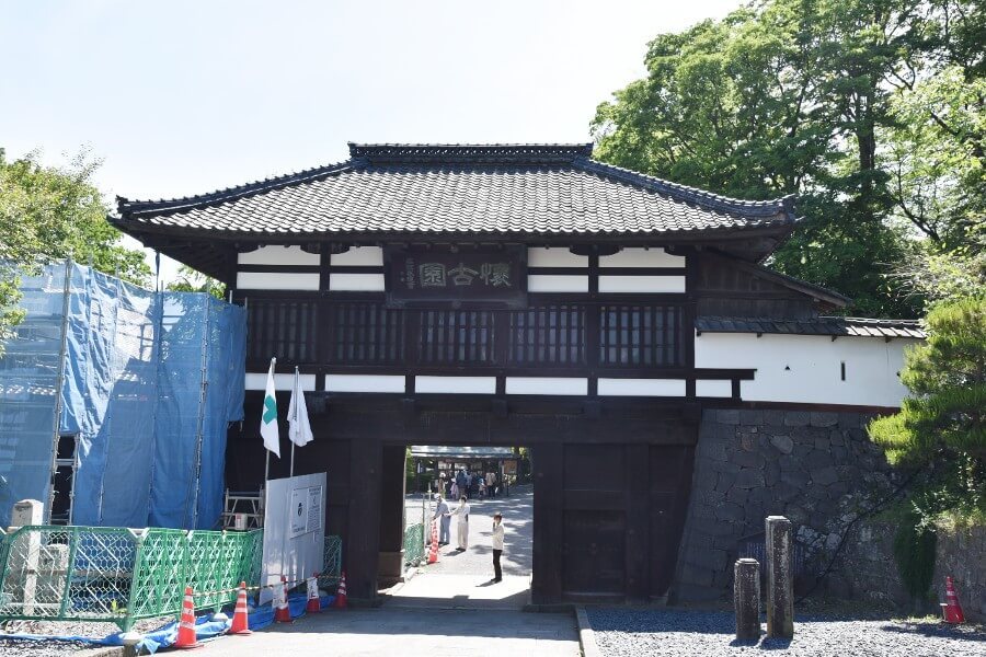 千田先生と行く！日本最強で不滅の城ライブ、小諸城、重要文化財の三の門