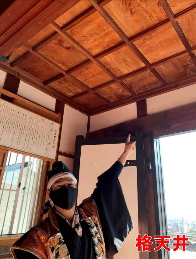 伊賀上野城、天守