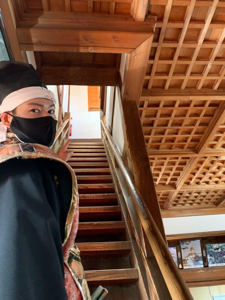 伊賀上野城、天守