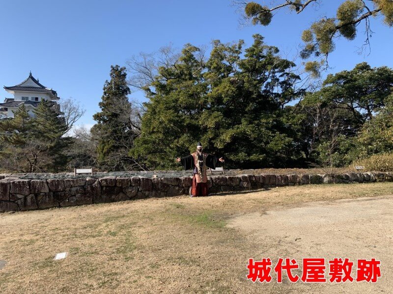 伊賀上野城、城代屋敷