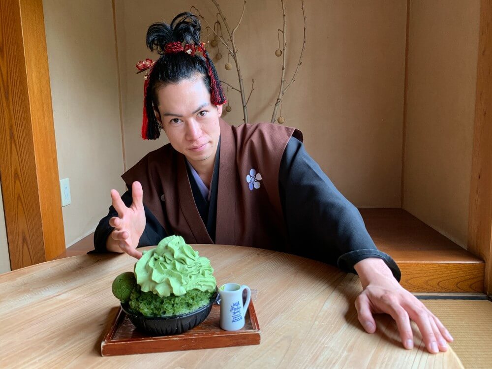 西尾城、抹茶ラボ、かき氷