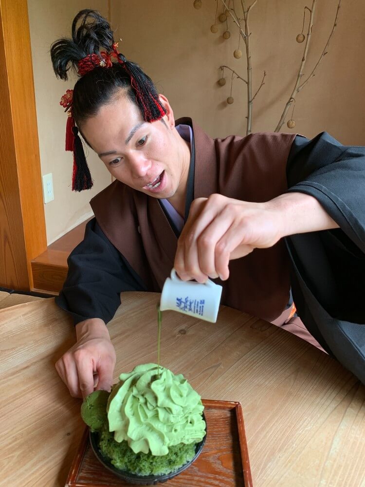 西尾城、抹茶ラボ、かき氷