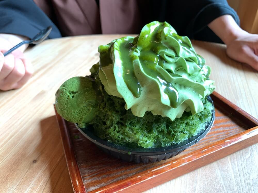 西尾城、抹茶ラボ、かき氷