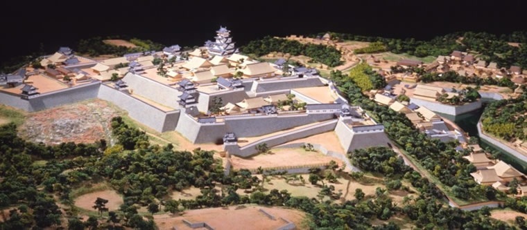 名護屋城跡復元模型