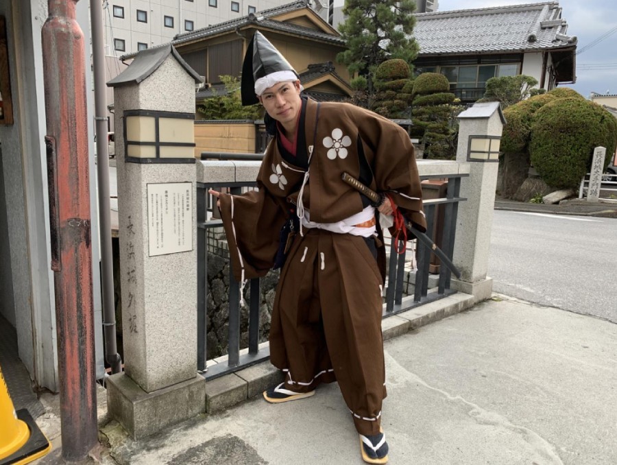 長浜城、外堀跡