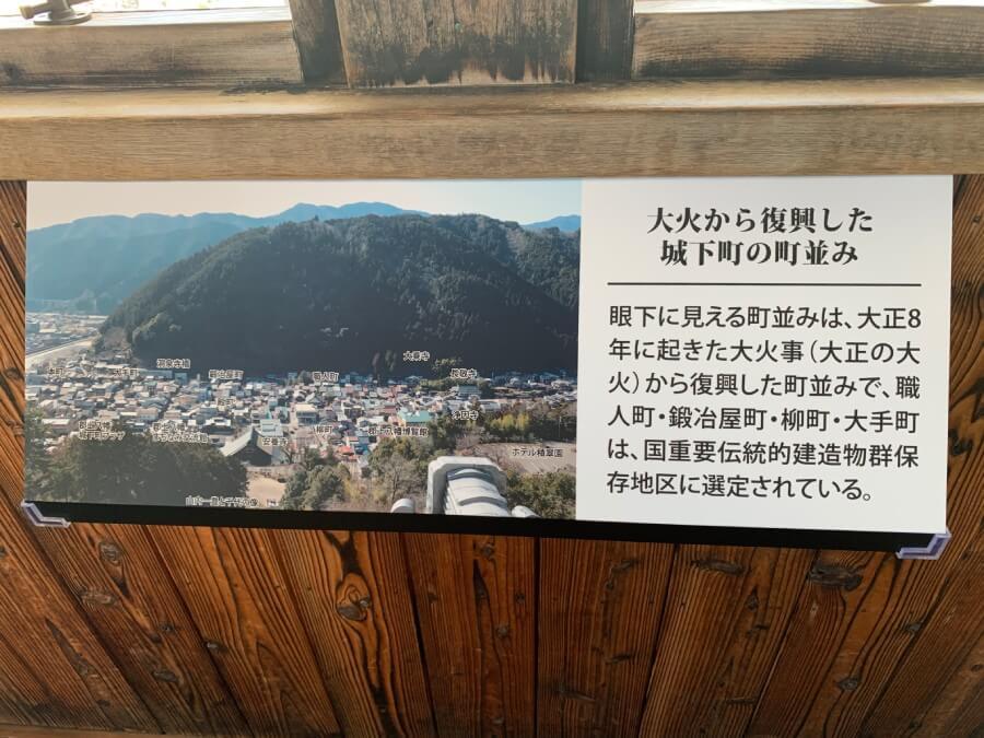 前田慶次、郡上八幡城、展示室