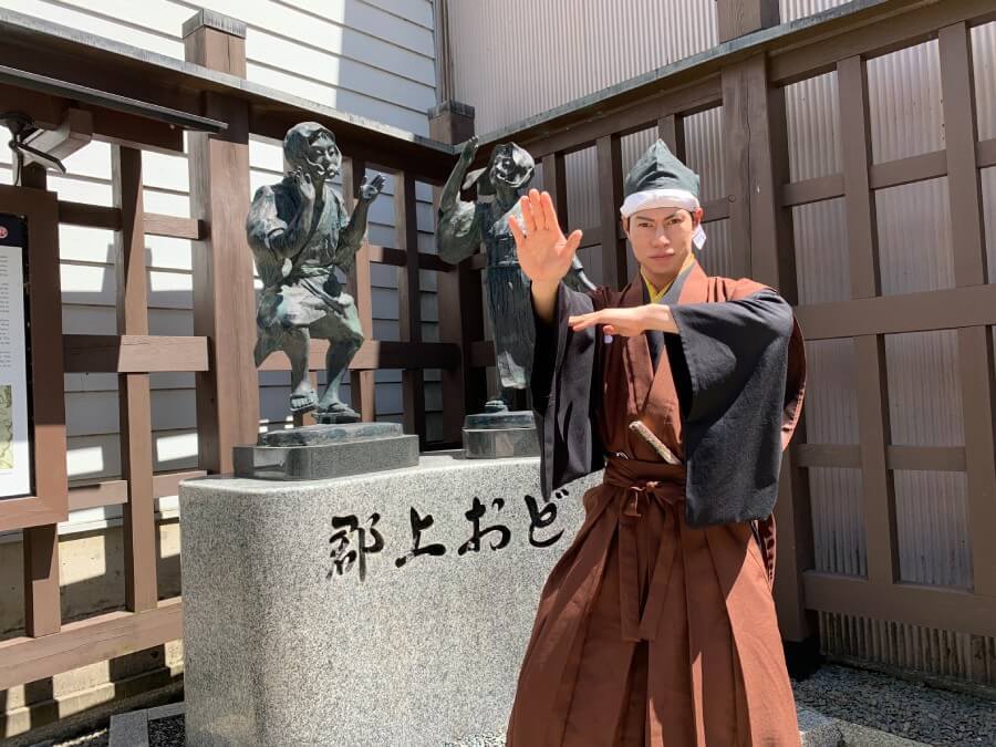 前田慶次、郡上八幡城、郡上おどり