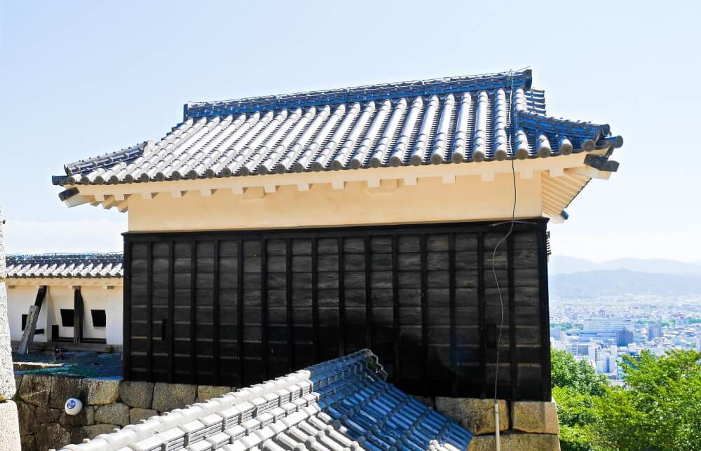 松山城、一の門南櫓